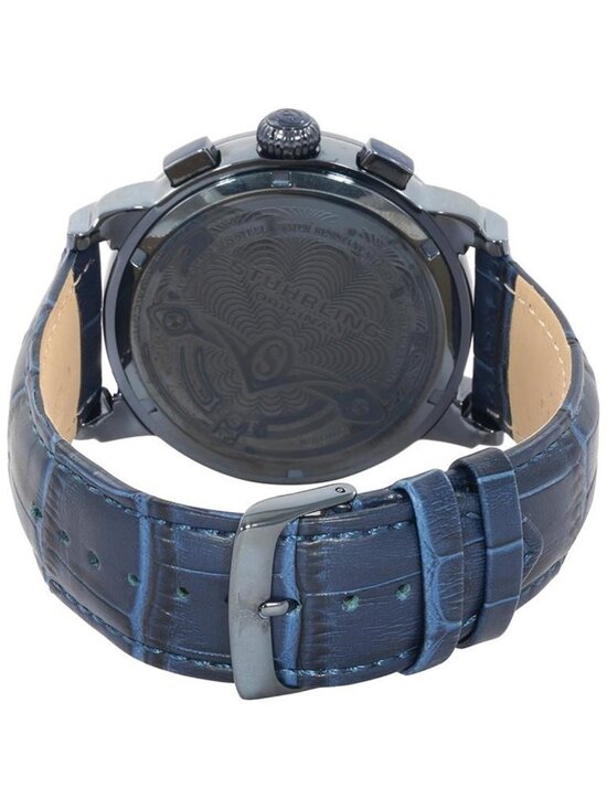 NWT Stuhrling Original Imperia Blue Dial Men\'s Watch